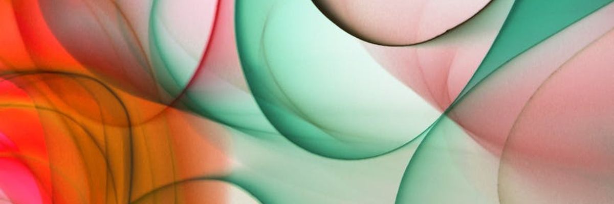 Abstract representation of balance and harmony in nature